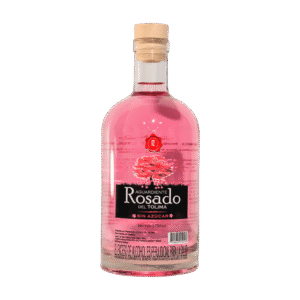 Botella Aguardiente Rosado del Tolima