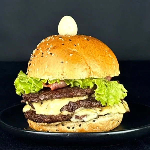 Hamburguesa triple carne