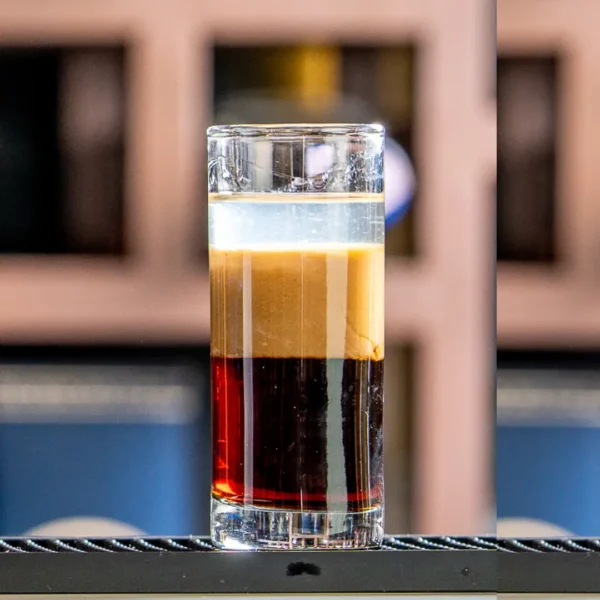 Shot coffee
