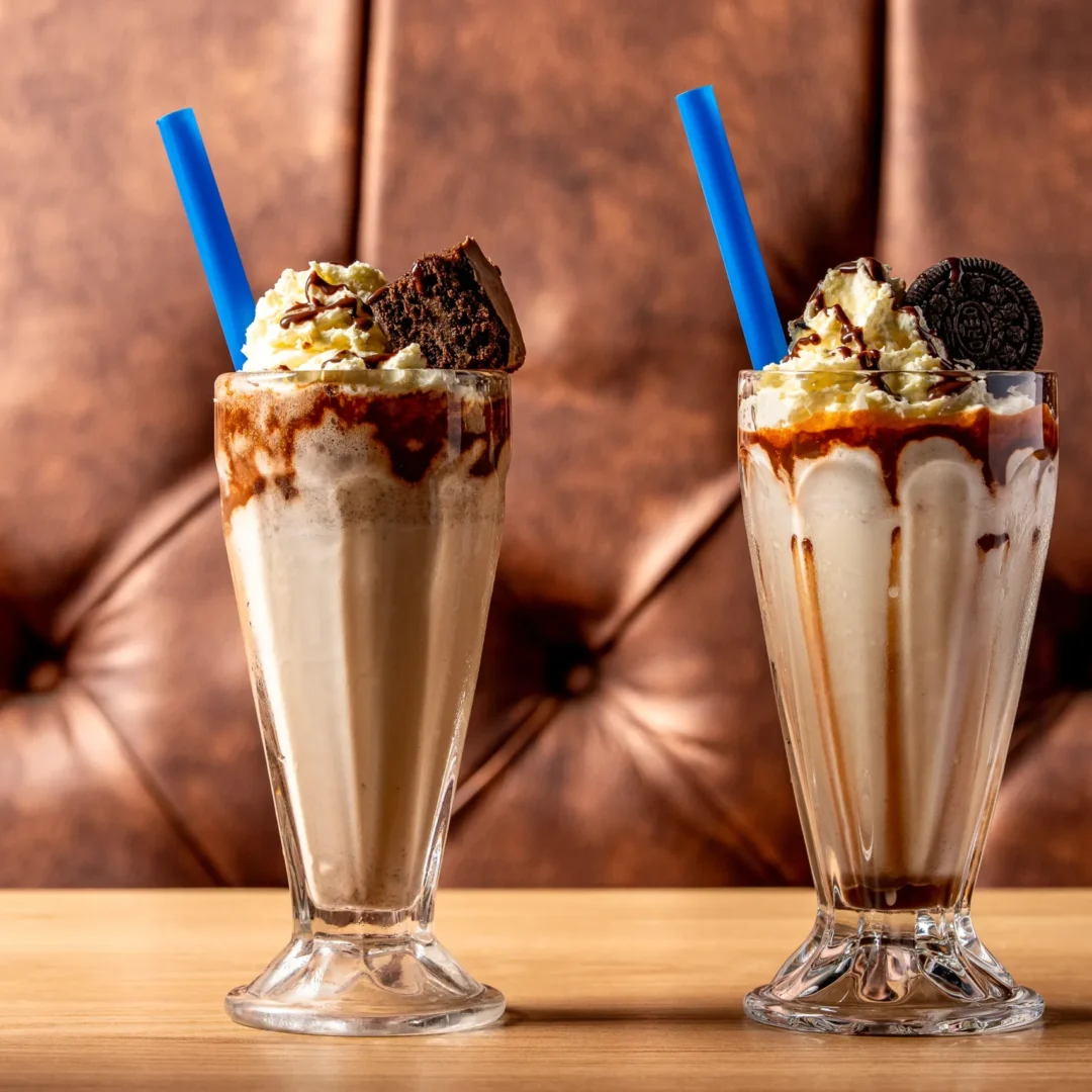 Malteada de brownie